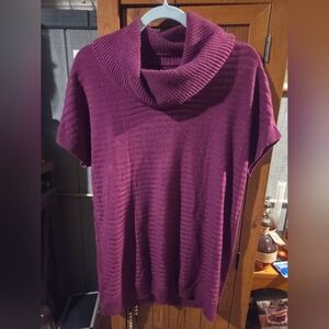 Women's Purple Cowl Neck Apt. 9 Sweater Sz. L